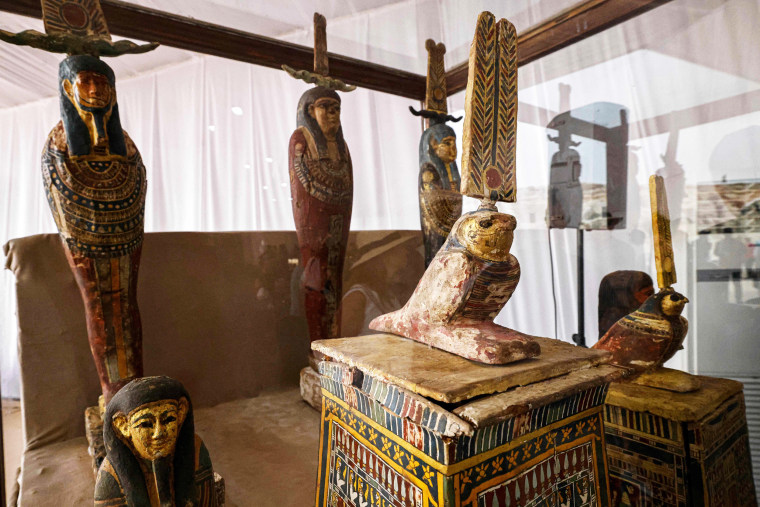 Ancient tombs and mummification workshops unearthed in Egypt