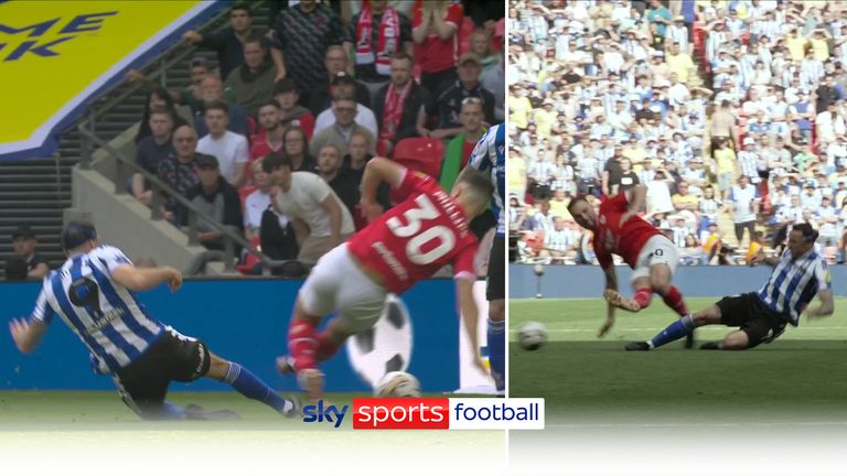 Barnsley’s Phillips sent off at Wembley | Should it have been a red?