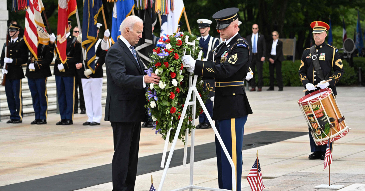 Biden marks Memorial Day nearly 2 years after ending America’s longest war, lauds troops’ sacrifice