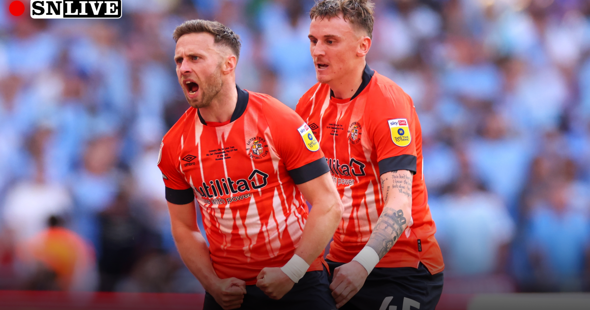 EFL Championship playoff final live score: Coventry vs Luton updates, lineups, result