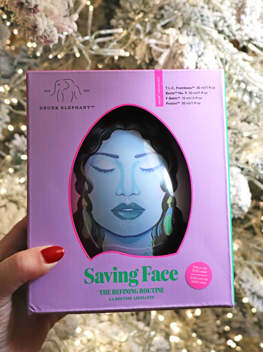 Drunk Elephant gift sets 2021 - Saving Face 