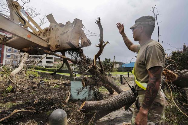 Air Force and Navy Pause PCS Moves to Guam as Island Recovers from Typhoon