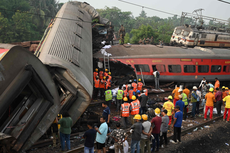 Cause of Indian train crash that killed hundreds remains unknown as officials say rescue efforts completed