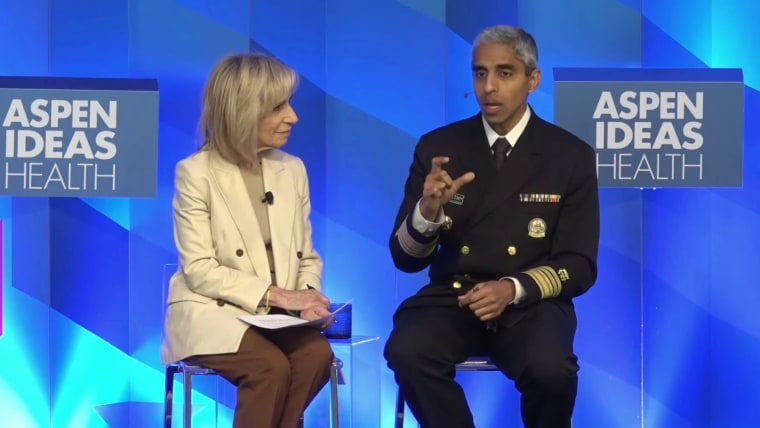 Surgeon General Vivek Murthy discusses public health issues at Aspen Ideas: Health