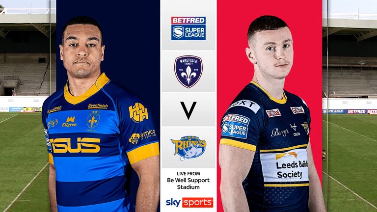 Highlights from the Super League clash between Wakefield Trinity and Leeds Rhinos