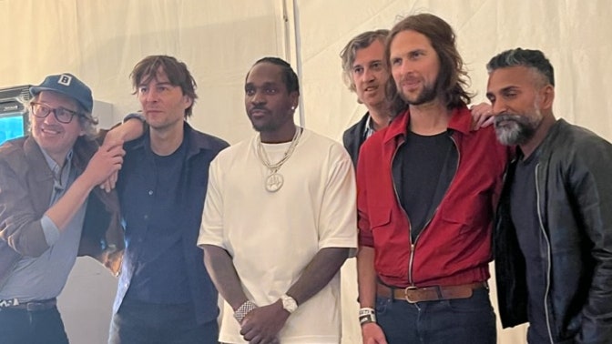 Watch Phoenix Bring Out Pusha T in Paris