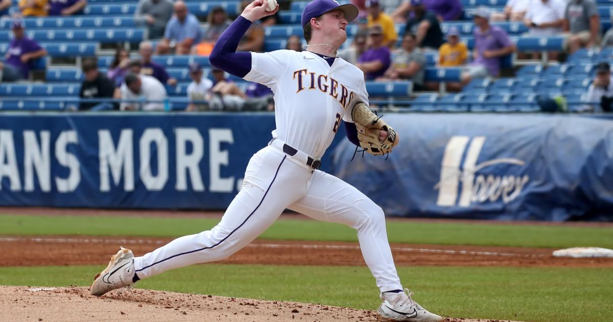 Who is Thatcher Hurd? How LSU starting pitcher in Game 3 compares to top MLB prospect Paul Skenes