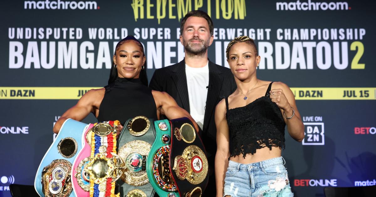 Alycia Baumgardner vs. Christina Linardatou 2 full card results, schedule for 2023 boxing fight