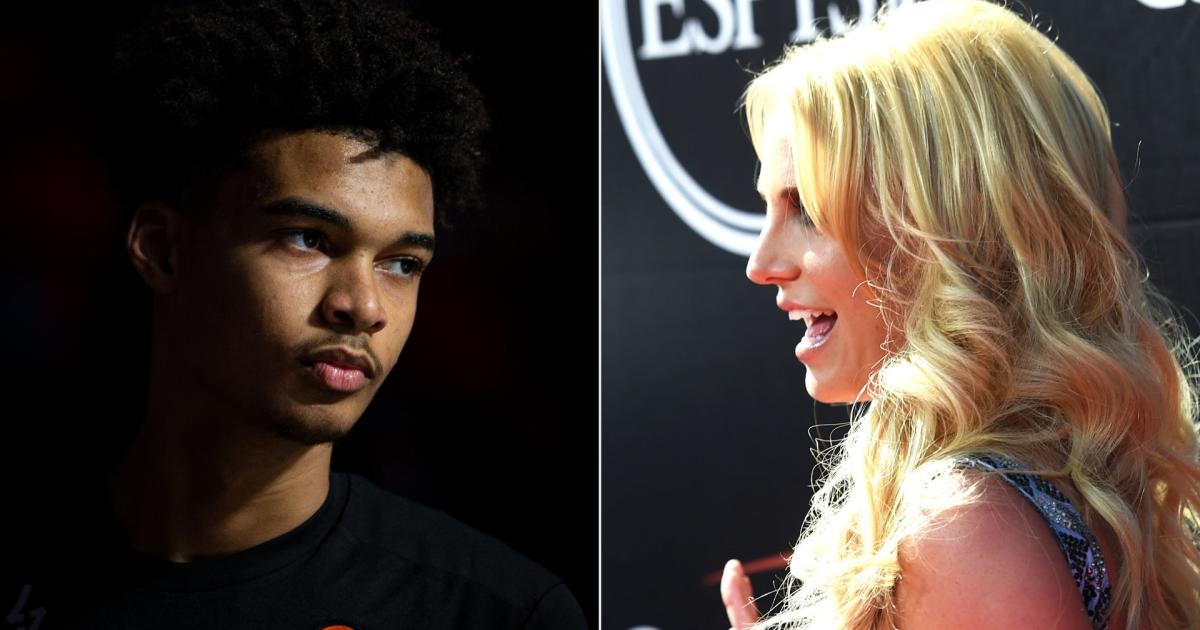 Britney Spears slapped by Victor Wembanyama’s security after approaching Spurs rookie in Las Vegas, per report