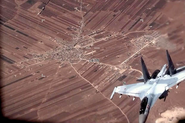 US Releases Video of Russian Fighter Jets Harassing American Drones over Syria