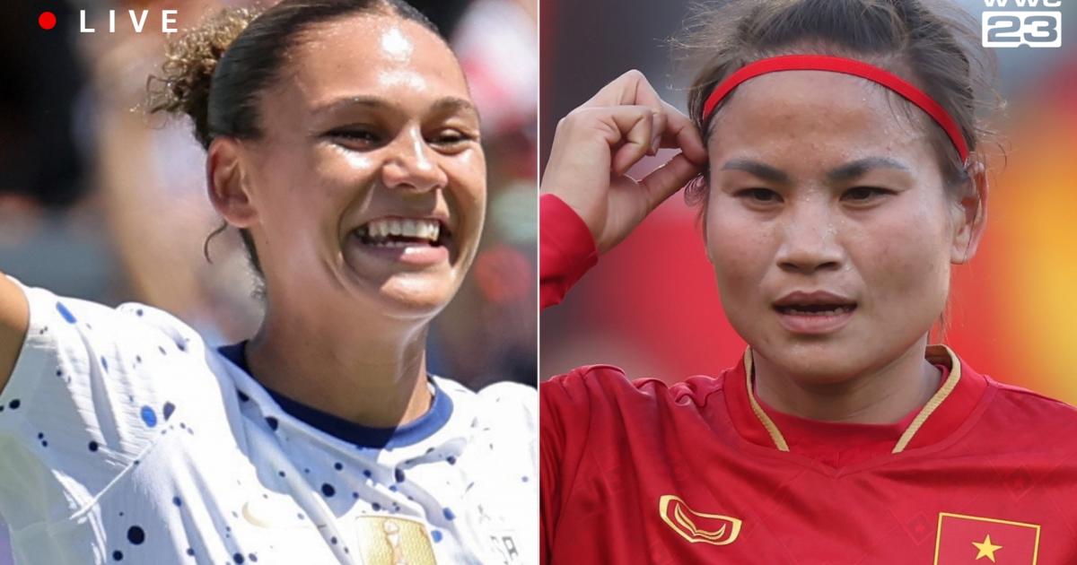 USA vs Vietnam live score, updates, lineups, and result as USWNT begins FIFA World Cup 2023 group play