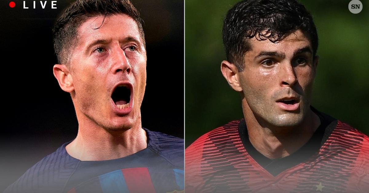 AC Milan vs Barcelona live score, updates, lineups, and result from Las Vegas preseason friendly in USA