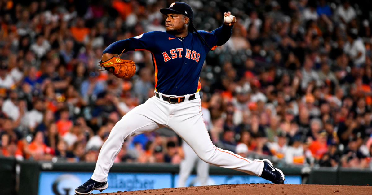 Framber Valdez no-hitter: Astros ace blanks Guardians on just 93 pitches