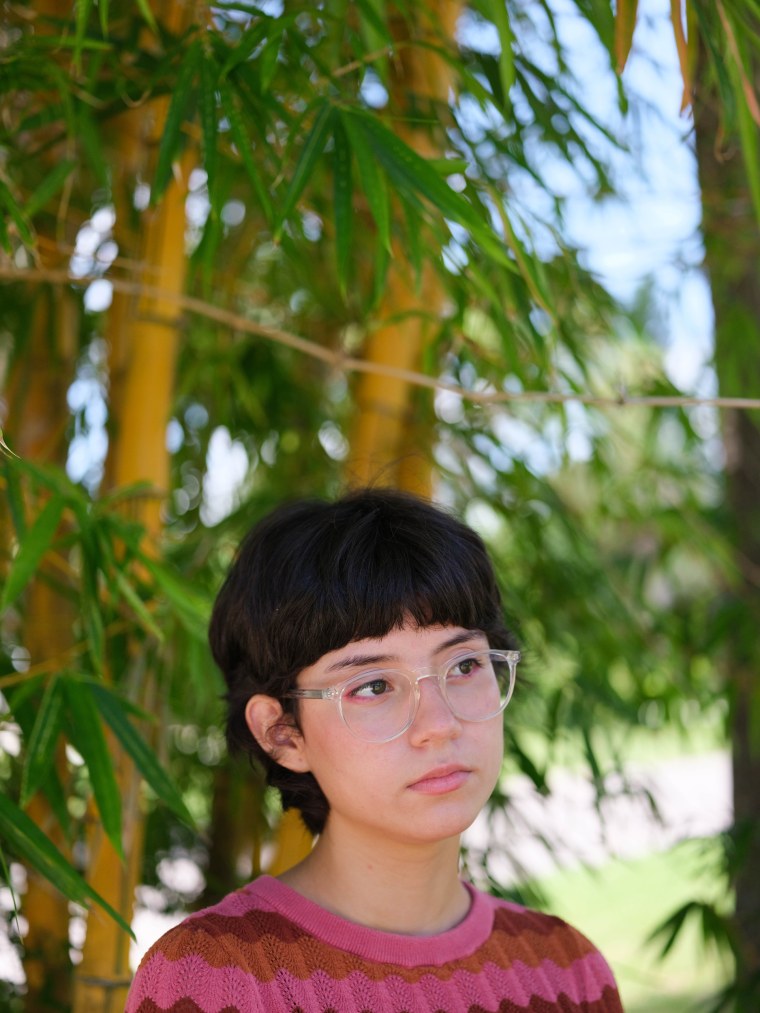 Fabi Rivas at her home in Melbourne, Fla., on July 14, 2023.