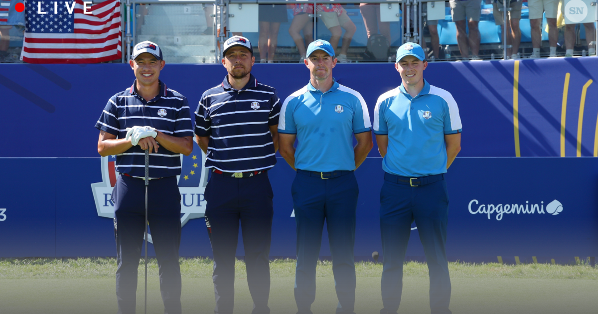 Ryder Cup 2023 live golf scores, results: Updates and latest standings as USA battle Europe on Day 1