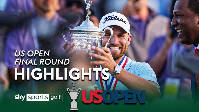 Highlights of the final round from the 123rd US Open as Wyndham Clark held off Rory McIlroy to claim his first major win