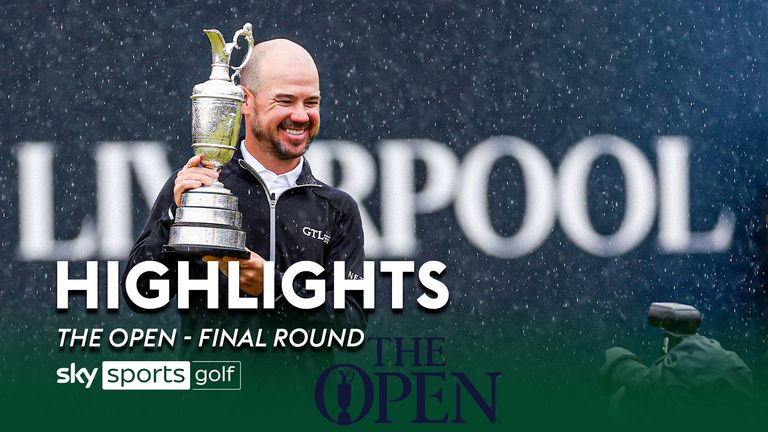 Highlights from the final round of the 151st The Open championship from the Royal Liverpool Golf Club