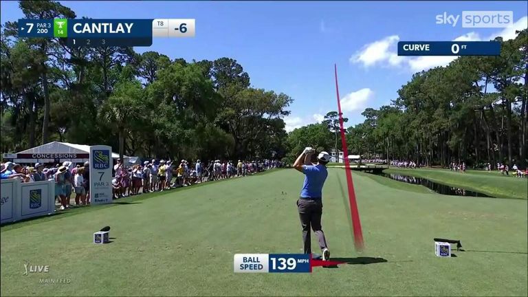 Patrick Cantlay made quick work of the seventh with this hole-in-one at the RBC Heritage