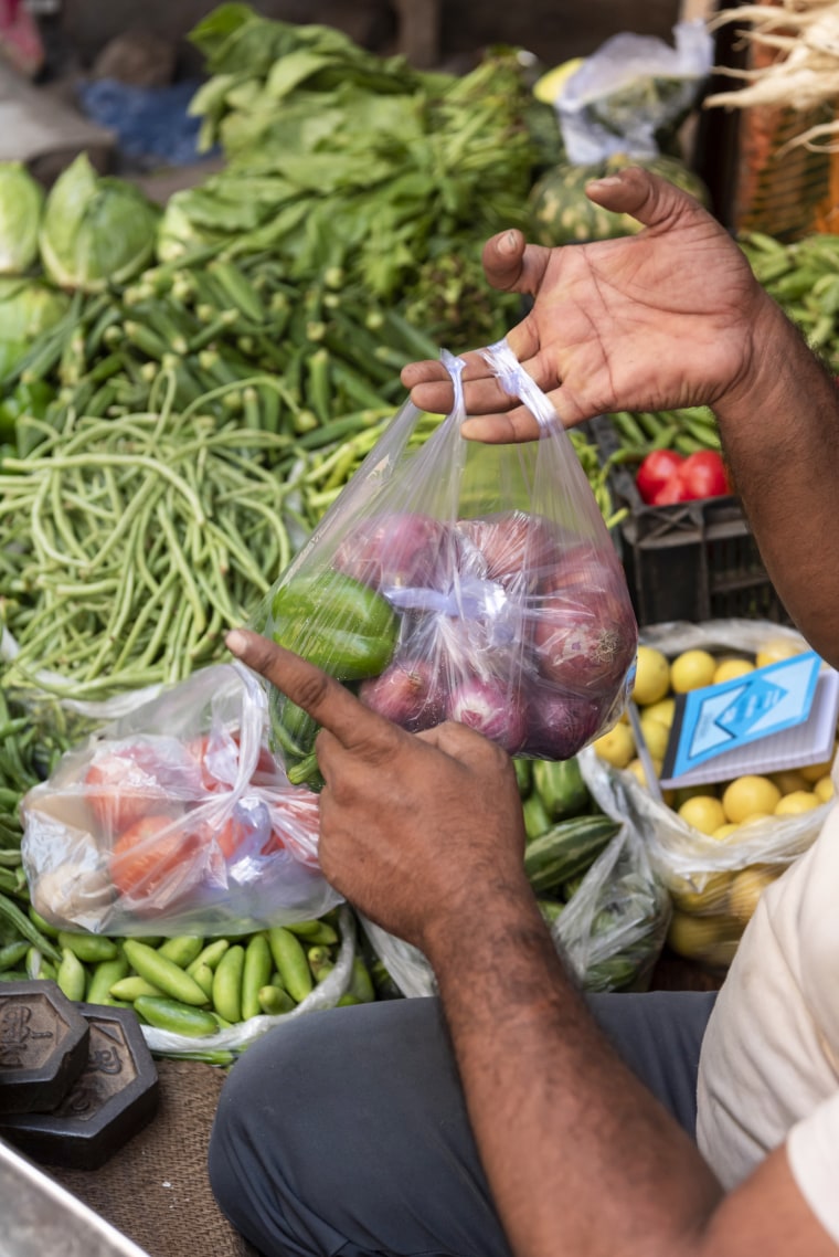 Soaring food prices put staple foods like tomatoes and onions out of reach for many families in India