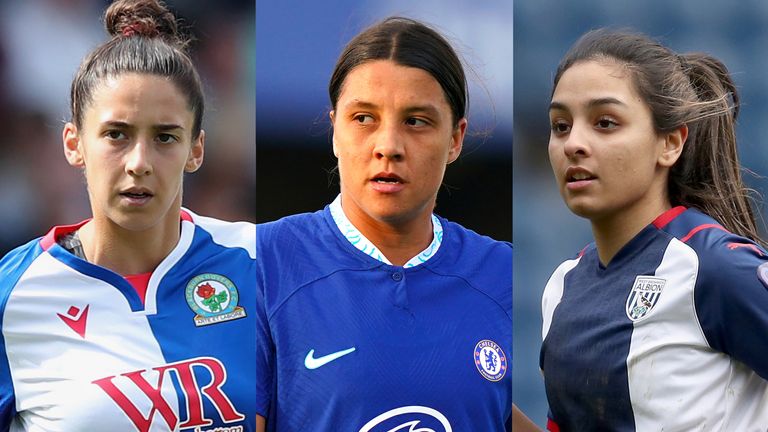 Millie Chandarana, Sam Kerr, Mariam Mahmood - PA/Getty