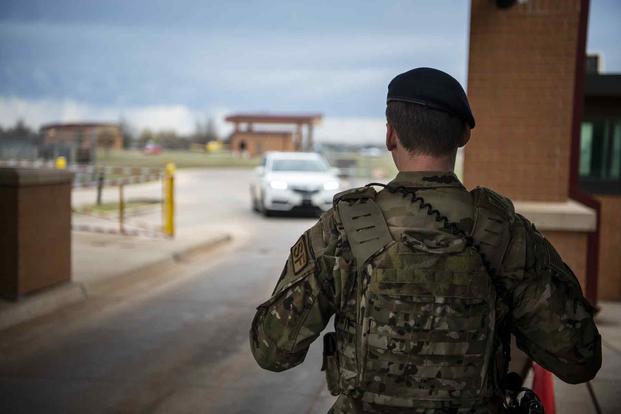 Air Force Guards Fired Shots at Intruder Who Drove Car Through Gate at Texas Base