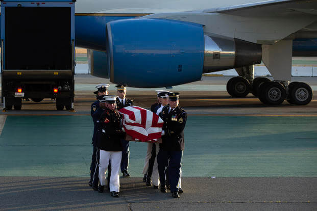 California Sen. Dianne Feinstein’s Body Returns to San Francisco on Military Flight