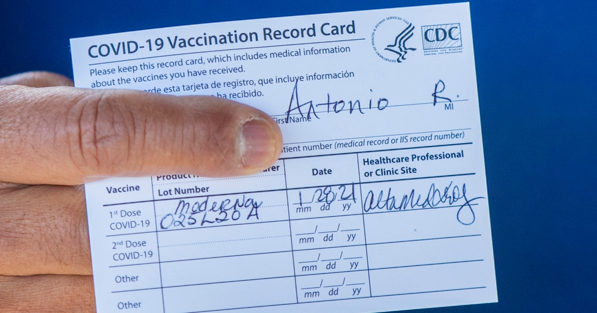 End of an era: The CDC has stopped printing COVID-19 vaccination cards