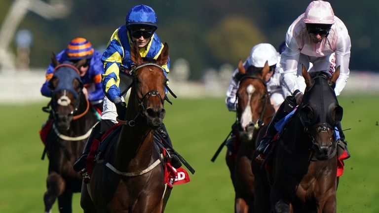 Trueshan and Hollie Doyle win the Doncaster Cup