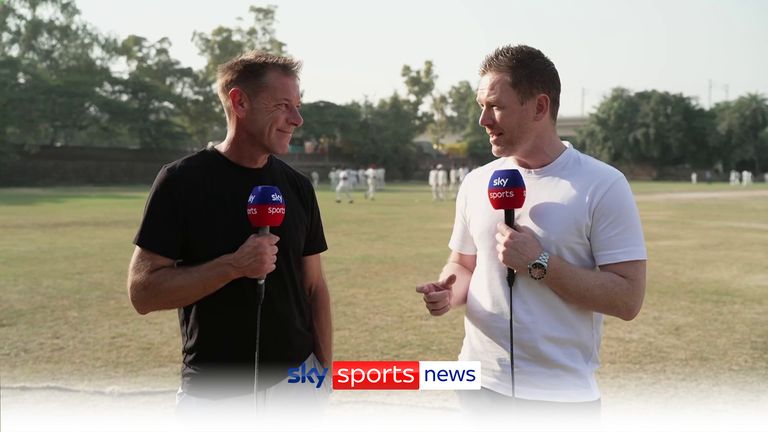 Ian Ward and Eoin Morgan discuss India v Pakistan at ICC Cricket World Cup.