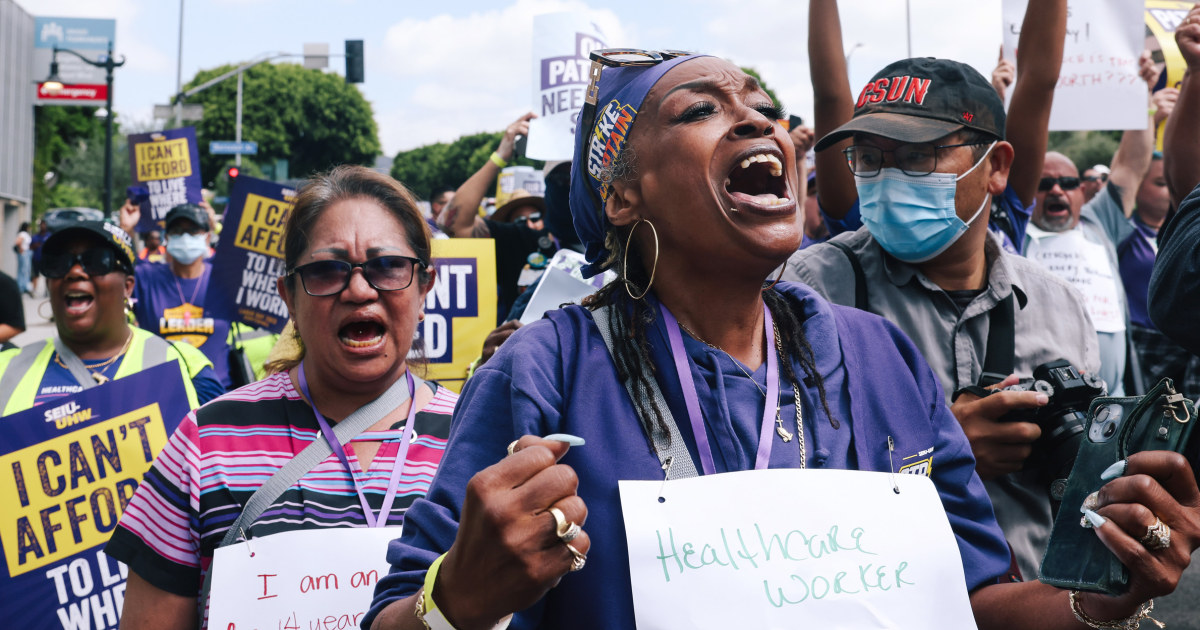 More than 75,000 workers to strike at hundreds of Kaiser Permanente health facilities across U.S.