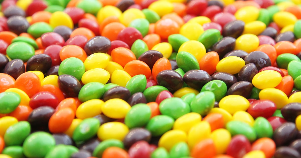 No, Skittles aren’t banned in California