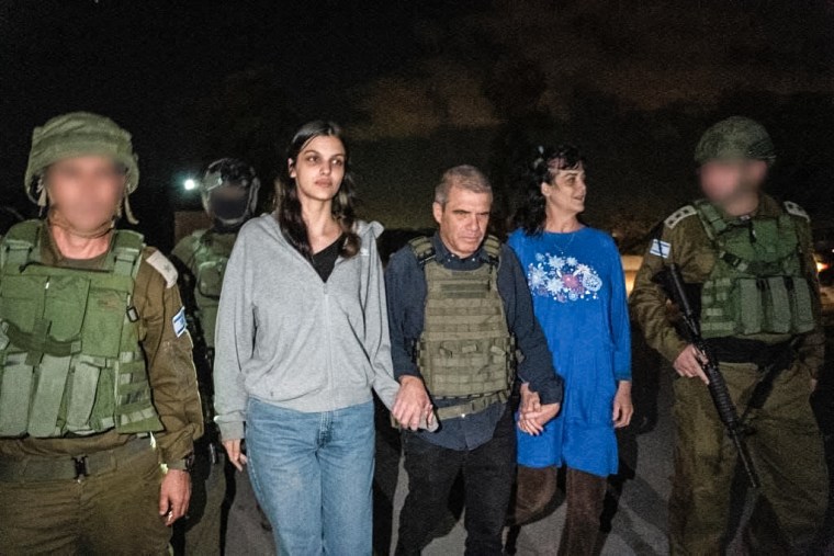 Two hostages released by Hamas are Judith and Natalie Raanan