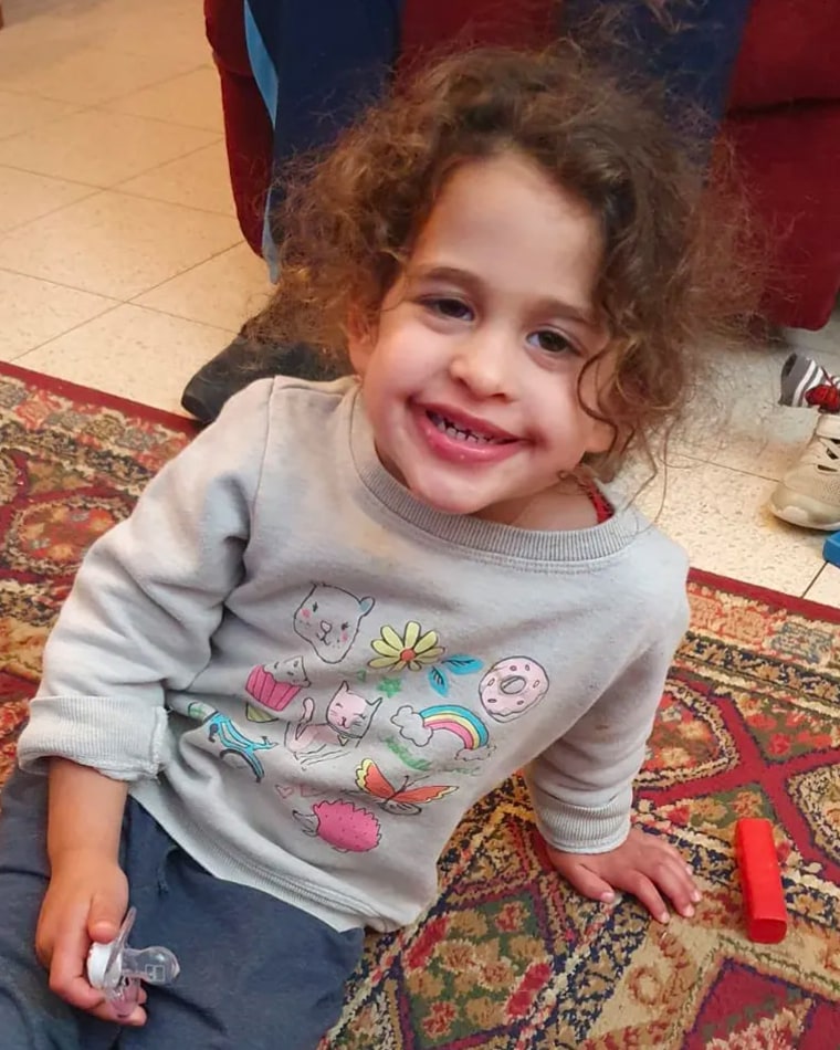 American girl who turned 4 while held hostage freed by Hamas