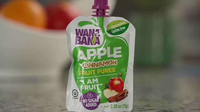 FDA links recalled WanaBana fruit puree to over 50 kids with high blood lead levels