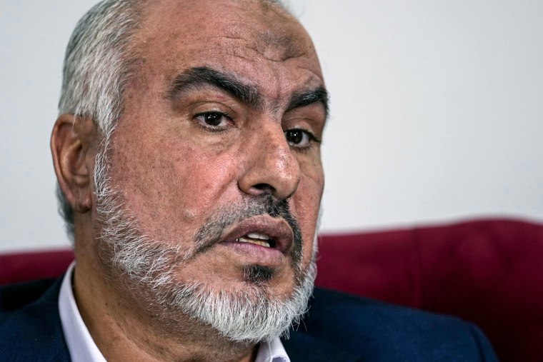 Ghazi Hamad, a member of Hamas' decision-making political bureau, in Beirut.