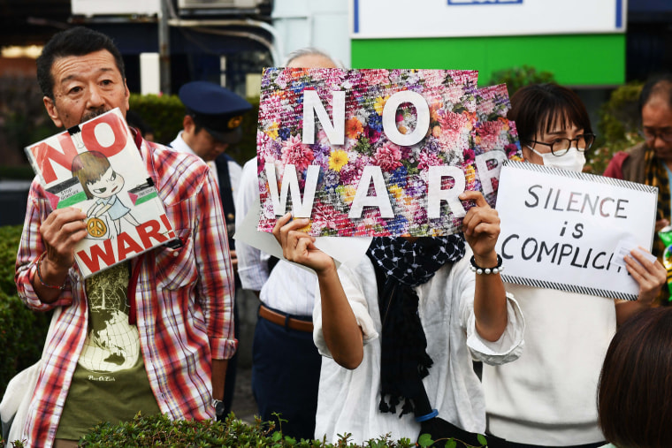 Japan G7 protest