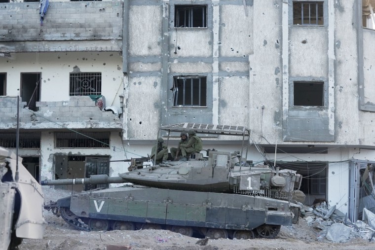 Israeli Tanks Northern Gaza