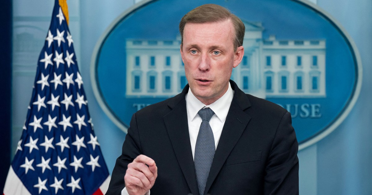 National Security Adviser Jake Sullivan doesn’t rule out conditions on aid to Israel