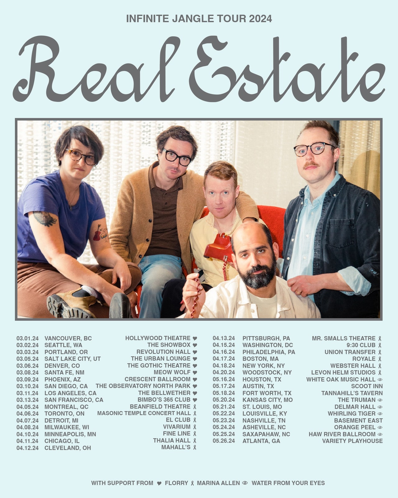 Real Estate Announce Tour and New Album Daniel, Share Video for New Song: Watch