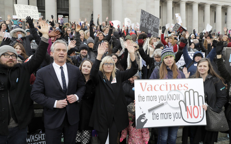 RFK Jr. comes ‘home’ to his anti-vaccine group, commits to ‘a break’ for U.S. infectious disease research 