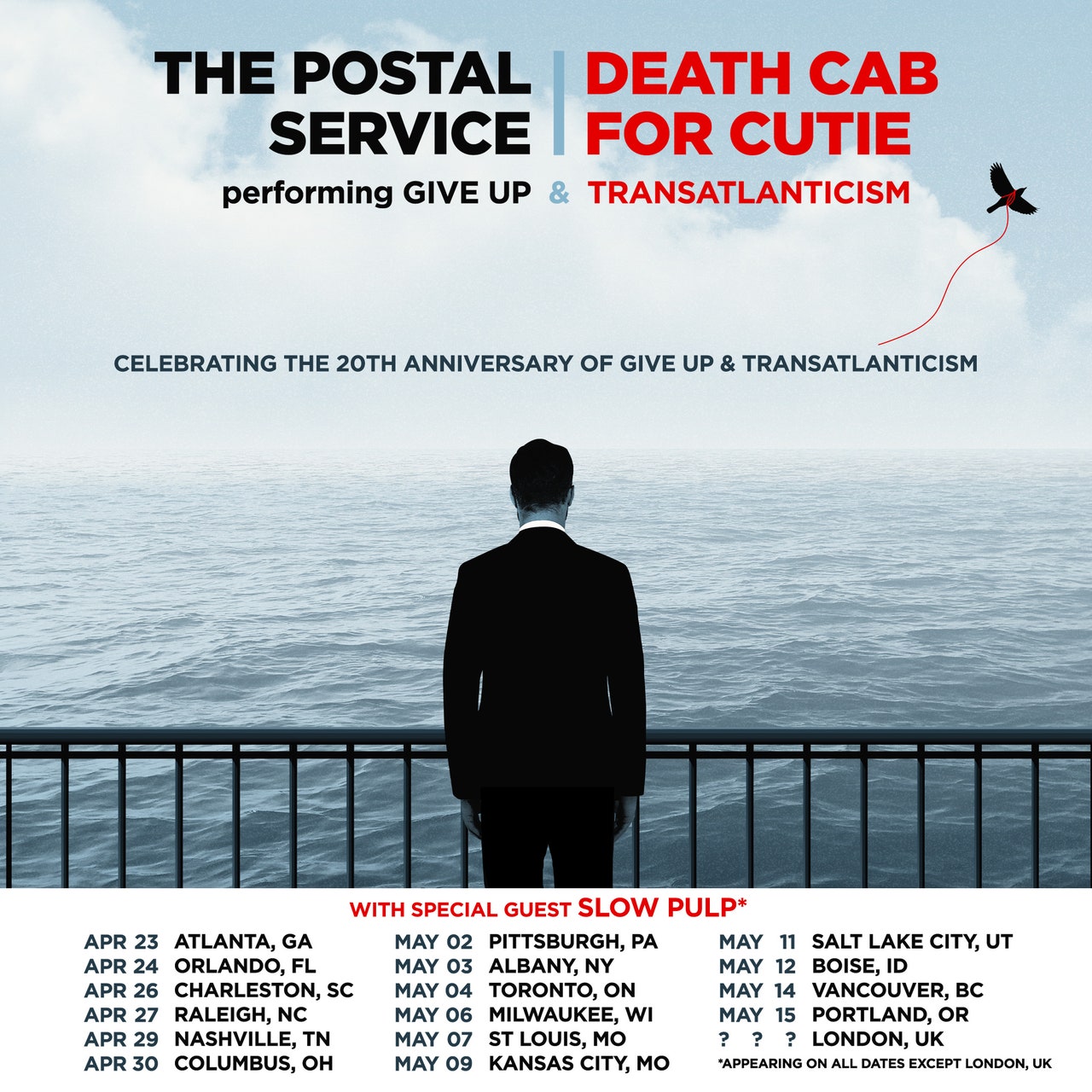 The Postal Service and Death Cab for Cutie Extend Co-Headlining Tour Into 2024