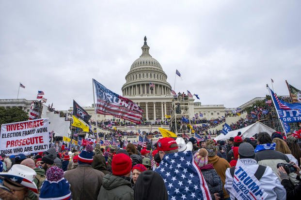 Air Force Reserve Staff Sergeant Arrested on Felony Charges for Role in the Jan. 6 Capitol Riot