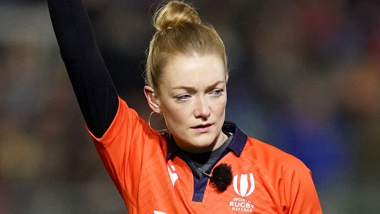 Davidson to become first female assistant referee in men’s Six Nations