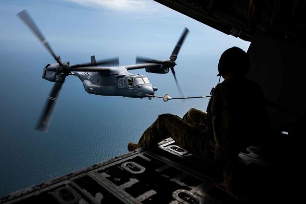 Fate of 8 Airmen Still Unknown as Search Mission Continues After Osprey Crashes Off Japan Coast