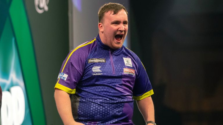 Teenager Littler upsets Gilding to continue dream run at Ally Pally