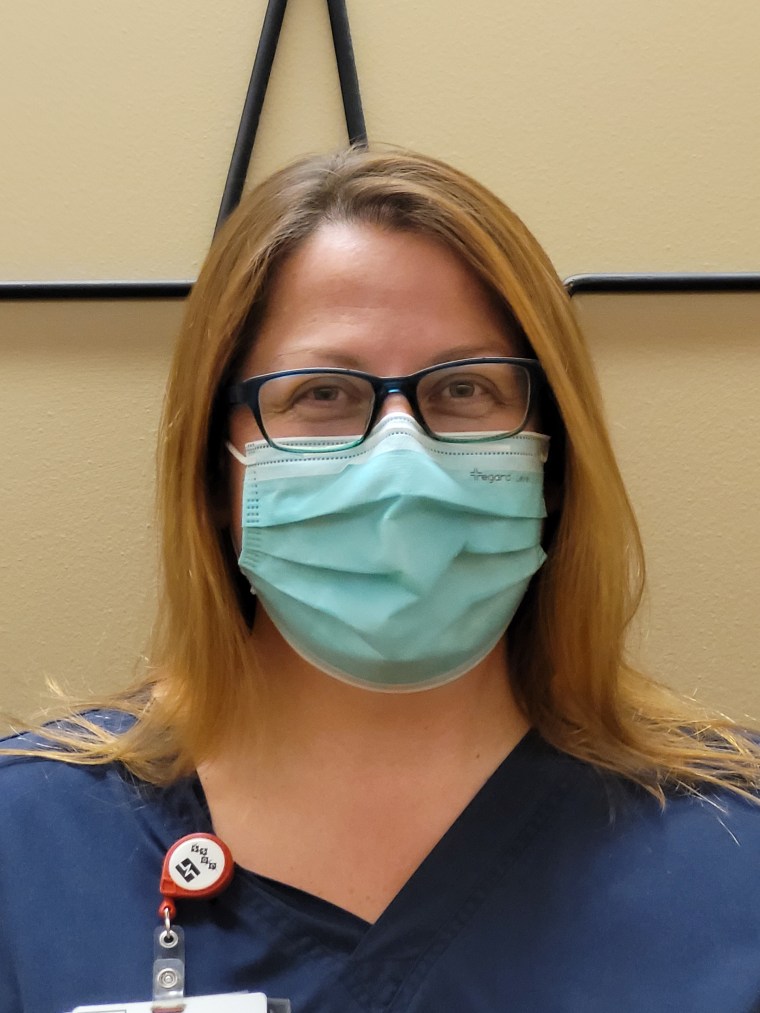 Kerri Wilson works at Mission Hospital in Asheville, N.C.