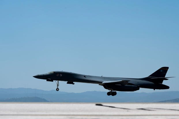 B-1B Lancer Bomber Crashes at Air Force Base in South Dakota During Training Mission