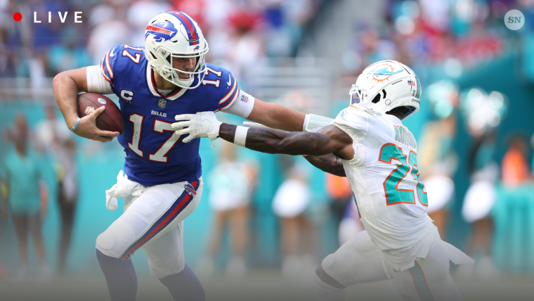 Bills vs. Dolphins live score, updates, highlights from NFL ‘Sunday Night Football’ game