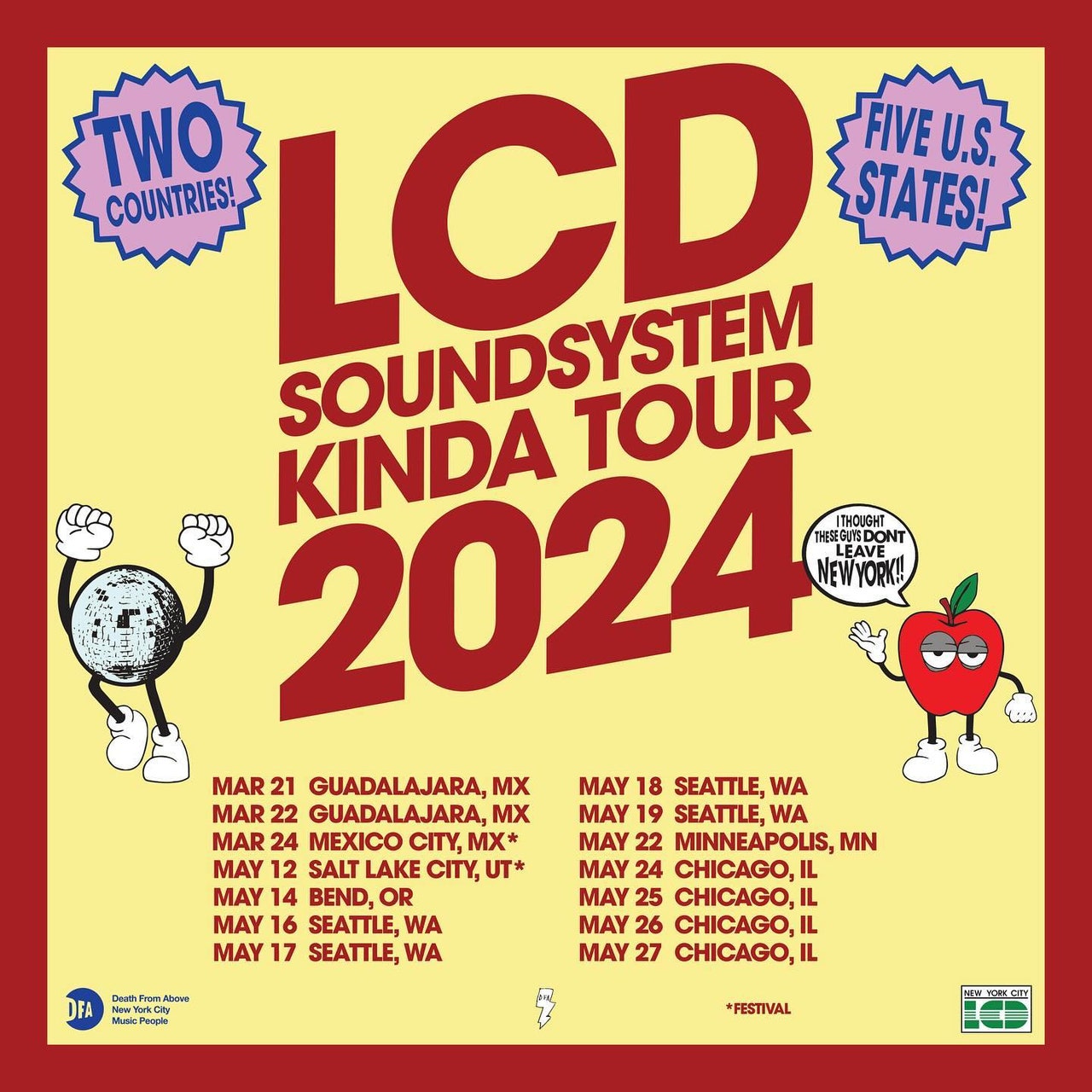 LCD Soundsystem Announce Spring Tour of North America