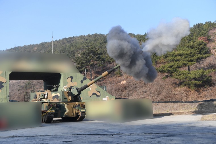 North Korea fires artillery shells toward South’s border island; evacuations ordered